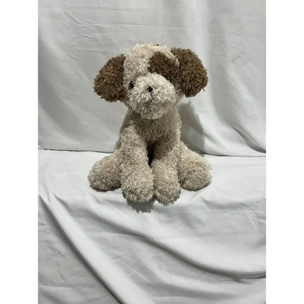 Burton + Burton plush puppy. Cream/Brown ears. Super cute‎ & soft. 11”